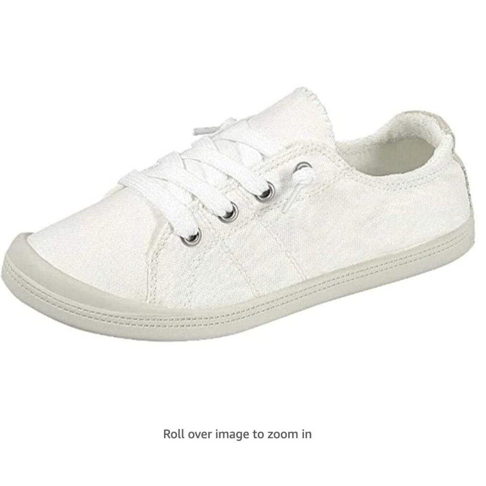 White Comfortable Classic Sneakers